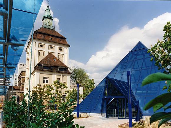 Merck Pyramide in Darmstadt