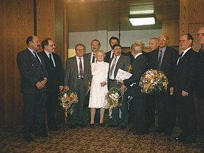 Jubilarehrung durch Barbara Nothhelfer