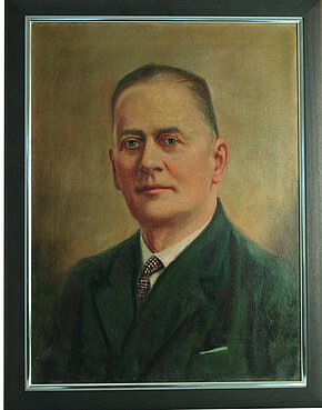 Porträt-Gemälde von Heinrich Klein.