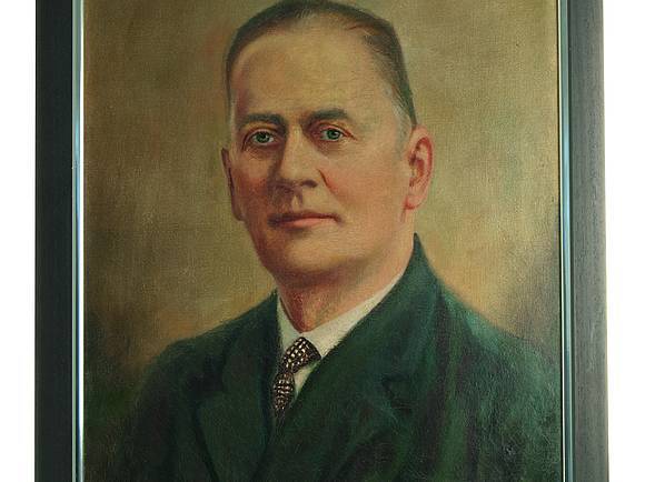 Porträt-Gemälde von Heinrich Klein.