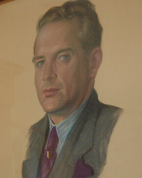 Hanns Nothhelfer als junger Mann.