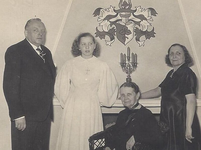 Familienbild Konfirmation Luisa