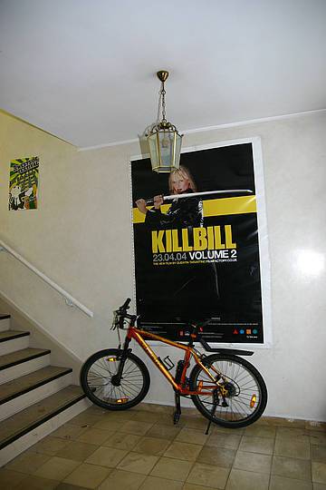 Das Treppenhaus in der Studenten-WG des "Hauses Nothhelfer". 