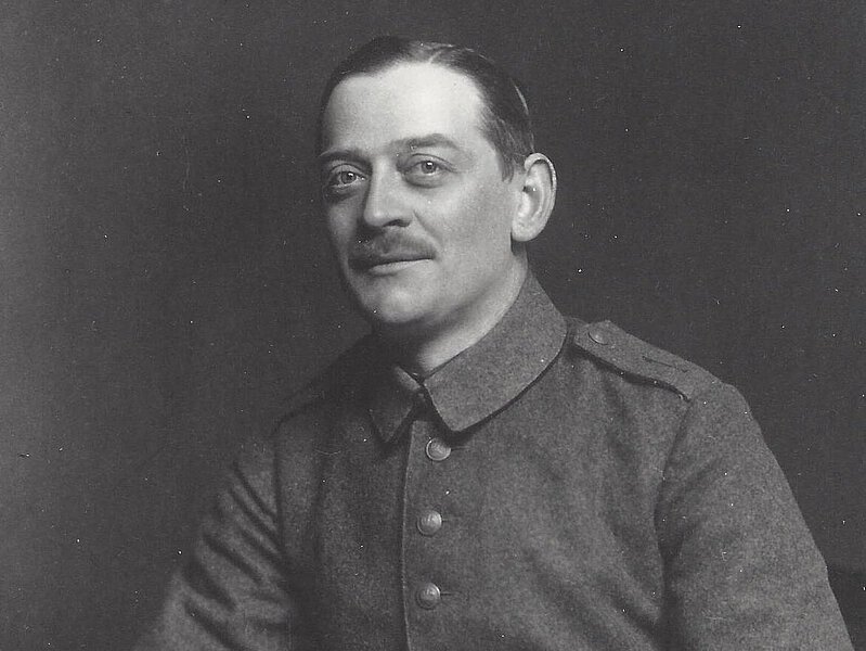 Heinrich Klein in der Uniform des Kaiserreichs (1914)