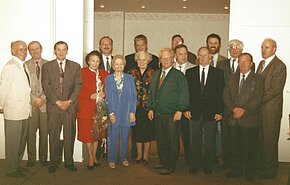 Jubilarehrung durch Barbara Nothhelfer