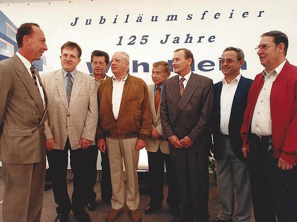  Jubilahrehrung zum 125jährigen Firmenjubiläum.