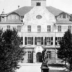 Das ehemalige Bensheimer Rathaus, entworfen von Heinrich Metzendorf.