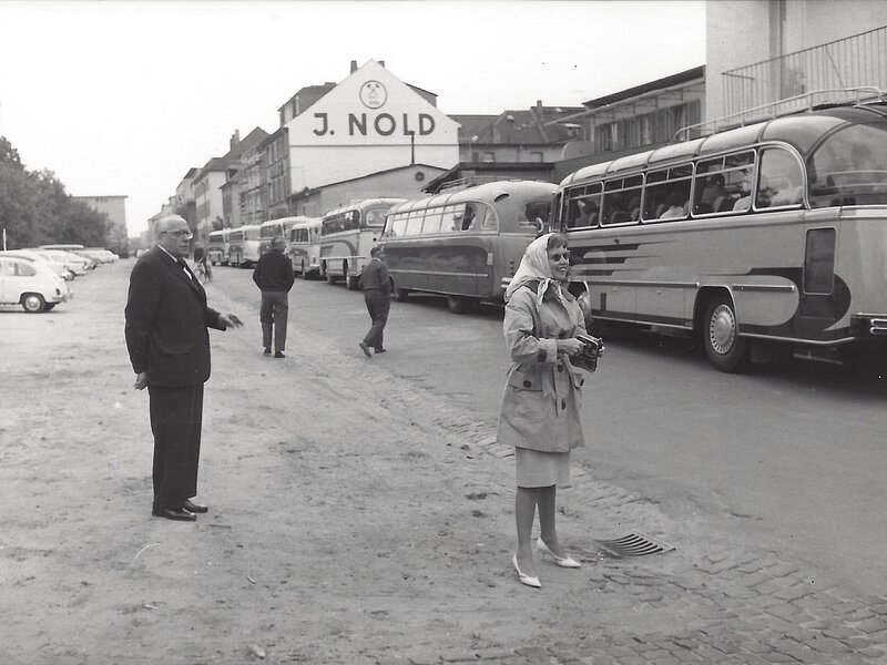 Die große Feier in Mainz 1962 wurde in einem Zelt für 3000 Personen gefeiert.